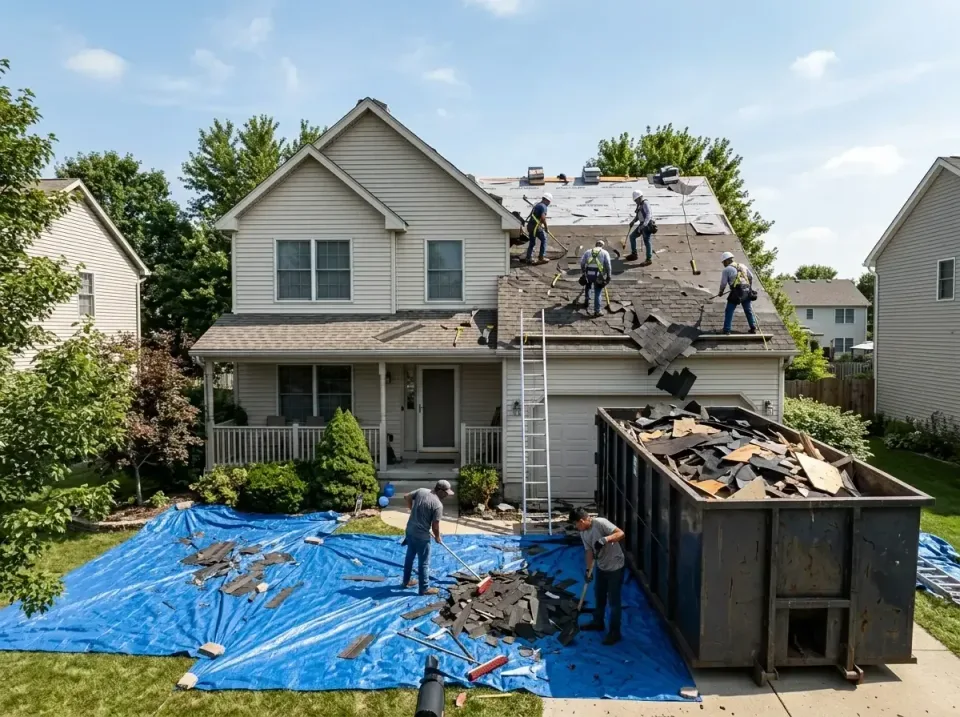roof-replacement-debris-remova-004 — frequently asked questions, Cheapest Dumpster Rentals in Chackbay, LA